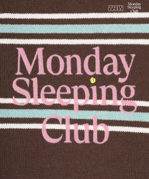 LOWRYS FARM(ローリーズファーム)の「Monday Sleeping Club マルチボーダーポロ 661562(Tシャツ/カットソー・レディース・ブルー/ネイビー/ブラウン・LARGE/MEDIUM)」の17枚目の写真