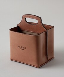 BEAMS（ビームス）の「【別注】ソメスサドル / レザー マルチ ボックス S（インテリア雑貨）」