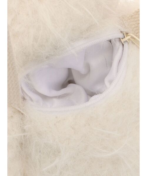 merry jenny（メリージェニー）の「nuku nuku rabbit pouch（ショルダーバッグ・レディース・ピンク/ブラック/アイボリー・FREE）」の4枚目の写真