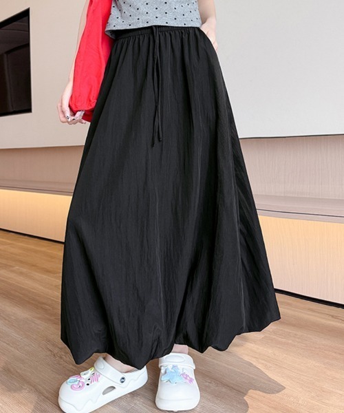 mielu(ミエル)の「バルーンロングスカート(スカート・レディース・グレー/ブラック/ホワイト/グリーン/ベージュ・LARGE/MEDIUM)」の14枚目の写真