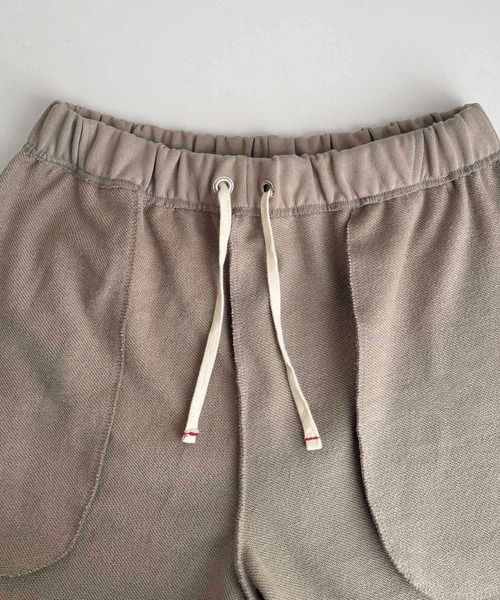 CANAL JEAN（キャナルジーン）の「choice_cnl　スウェットワークハーフパンツ（その他パンツ・レディース・ベージュ/ブラック・ONE SIZE）」の14枚目の写真