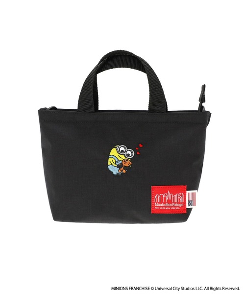 Manhattan Portage（マンハッタンポーテージ）の「Micro Portage Tote 500D CORDURA / MINIONS（トートバッグ・レディース・ブラック・X-SMALL）」の3枚目の写真