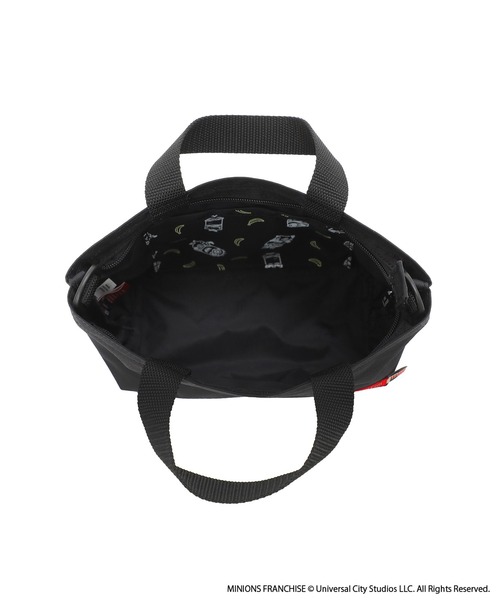 Manhattan Portage（マンハッタンポーテージ）の「Micro Portage Tote 500D CORDURA / MINIONS（トートバッグ・レディース・ブラック・X-SMALL）」の7枚目の写真