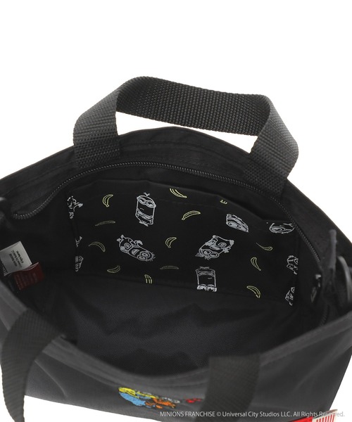 Manhattan Portage（マンハッタンポーテージ）の「Micro Portage Tote 500D CORDURA / MINIONS（トートバッグ・レディース・ブラック・X-SMALL）」の8枚目の写真