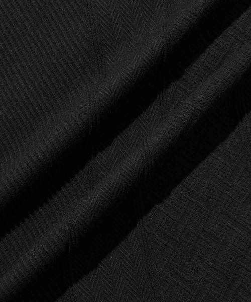 URBAN COLLECTION（アーバンコレクション）の「【URBANCOLLECTION/アーバンコレクション】ローゲージ ジャガード ストライプ ボックスシルエット クルーネック 半袖Tシャツ（Tシャツ/カットソー・メンズ・ブラック/グリーン/ホワイト・XL/L/M/S）」の8枚目の写真
