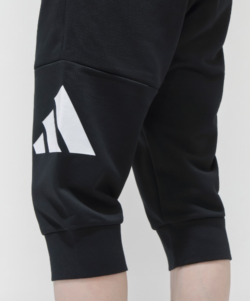 adidas(アディダス)の「【別注】アディダス adidas マストハブ レギュラーフィット フレンチテリー カフ付き裾 7分丈パンツ 限定コラボ(スウェットパンツ・メンズ・ブラック/グレー・LL/3L/S/M/L)」の9枚目の写真