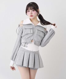 セール】【Belle Charme】Elegant Frill Lace Tops（Tシャツ