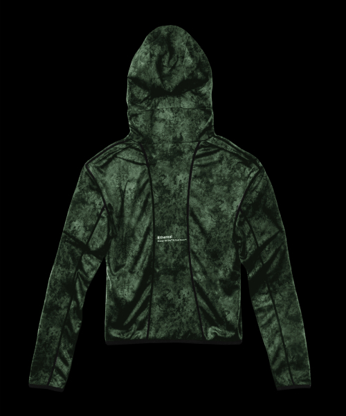 PRINOAR(プリノア)の「エテリアルフード - フォレスト(パーカー・レディース・グリーン系その他・LARGE/MEDIUM/SMALL)」の3枚目の写真