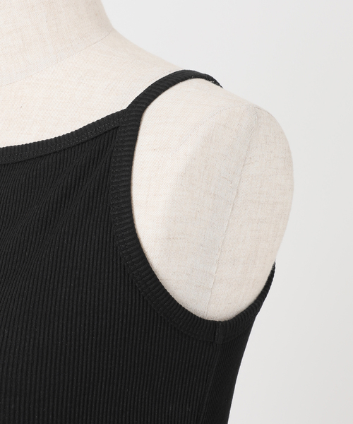 Spick & Span(スピックアンドスパン)の「カップ付きT/Cボートネックキャミ(キャミソール・レディース・ブラック/アイボリー/ブラウン系その他・36/38)」の16枚目の写真