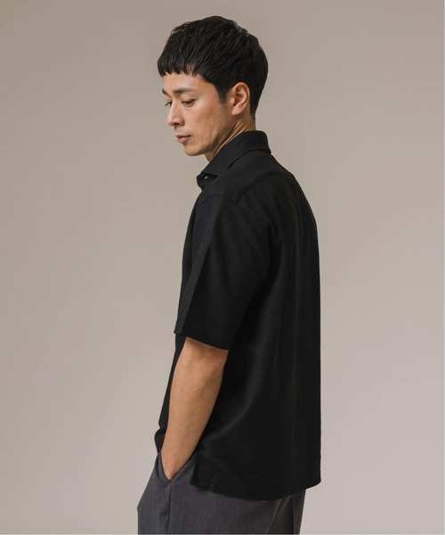 EDIFICE(エディフィス)の「"吸水速乾&高通気機能" COOLMAX ハニカムボーダー ポロシャツ(Tシャツ/カットソー・メンズ・グレー/ブラック/ネイビー/ブルー系その他・SMALL/MEDIUM/LARGE/X-LARGE)」の18枚目の写真