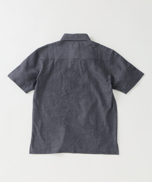EDIFICE(エディフィス)の「COOLMAX ハニカムボーダー ポロシャツ(Tシャツ/カットソー・メンズ・グレー/ブラック/ネイビー/ブルー系その他/チャコールグレー・SMALL/MEDIUM/LARGE/X-LARGE)」の6枚目の写真
