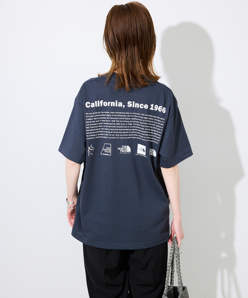 THE NORTH FACE（ザノースフェイス）の「《追加》THE NORTH FACE/ノースフェイス Historical Logo Tee NT32407（Tシャツ/カットソー・レディース・ネイビー/ホワイト/グレー・MEDIUM）」の19枚目の写真