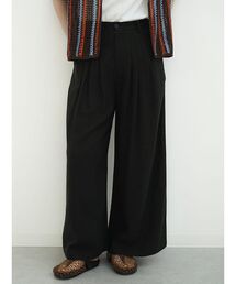 4tucks linen pants