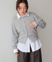 【cheriella】メタルボタンニットカーディガン SILVER BUTTON KNIT CARDIGAN