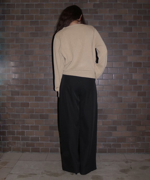 cheriella（シェリエラ）の「【cheriella】シルバーボタンニットカーディガン　SILVER BUTTON KNIT CARDIGAN（カーディガン/ボレロ・レディース・アイボリー/ベージュ/杢グレー/チャコールグレー・FREE）」の21枚目の写真