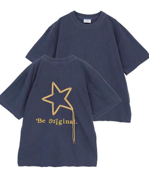 CONVERSE TOKYO(コンバーストウキョウ)の「SPINDLE STAR★ TEE(Tシャツ/カットソー・レディース・ブラック/ネイビー/ホワイト・SMALL/MEDIUM)」の3枚目の写真