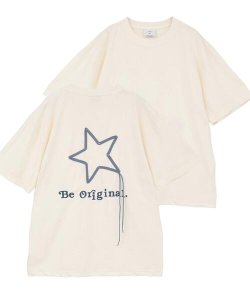 CONVERSE TOKYO(コンバーストウキョウ)の「SPINDLE STAR★ TEE(Tシャツ/カットソー・レディース・ブラック/ネイビー/ホワイト・SMALL/MEDIUM)」の2枚目の写真