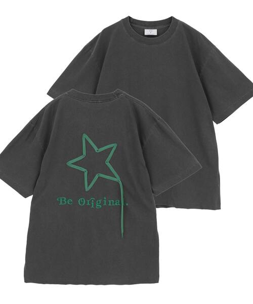 CONVERSE TOKYO(コンバーストウキョウ)の「SPINDLE STAR★ TEE(Tシャツ/カットソー・レディース・ブラック/ネイビー/ホワイト・SMALL/MEDIUM)」の1枚目の写真