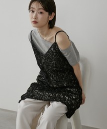 Aunt Marie's（アントマリーズ）の「レースミニキャミワンピース（ワンピース）」