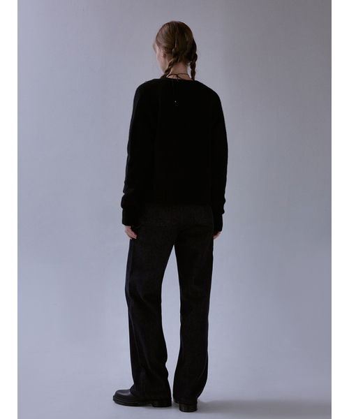 THEMITTEN（ザ・ミトン）の「Murmur wrap cardigan (black)（カーディガン/ボレロ・レディース・その他・FREE）」の6枚目の写真