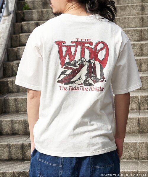 VENCEEXCHANGE（ヴァンスエクスチェンジ）の「The Who ザ・フー バンドT（Tシャツ/カットソー・メンズ・ブラック/ホワイト・L/M/LL/S）」の6枚目の写真