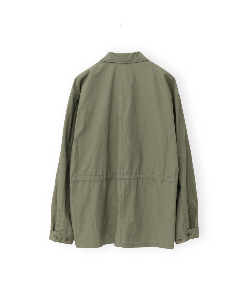 BROWNYARD(ブラウンヤード)の「ウォッシュドフィールドジャケット、オリーブ(デニムジャケット・メンズ・その他・3/4/5/6)」の2枚目の写真