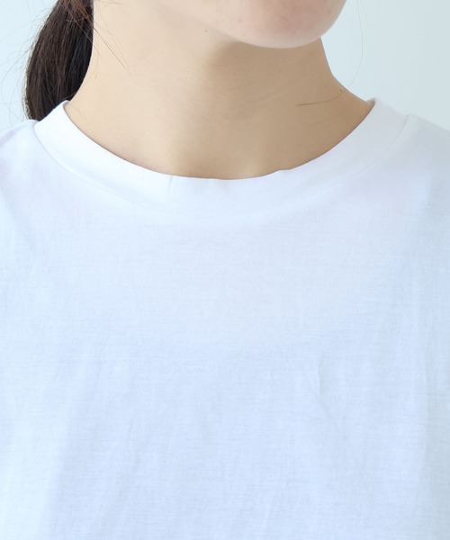 yuni(ユニ )の「ハイパワーポンチwide sleeves Tシャツ(Tシャツ/カットソー・レディース・ブラック/ホワイト・FREE)」の20枚目の写真