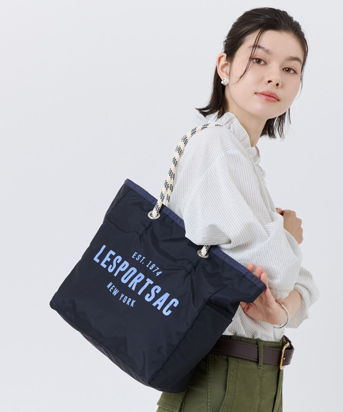 セール】ML 2 WAY TOTE 2ウェイディープシーブルー/ライム（トート