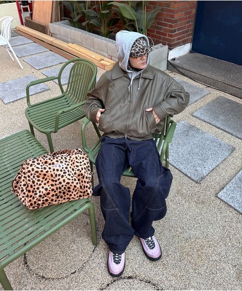 NOT NEW(ナットニュー)の「Pattern Shoulder Bag Brown(ショルダーバッグ・メンズ・ブラウン・FREE)」の6枚目の写真