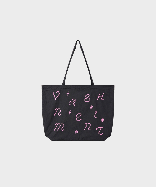VANISHMENT(バニシュメント)の「Pixel eco bag_charcoal(エコバッグ/サブバッグ・レディース・その他・FREE)」の1枚目の写真
