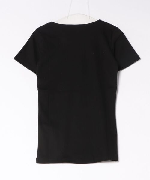 Kahiko(カヒコ)の「【Kahiko】アラナフラTシャツ(Tシャツ/カットソー・レディース・ホワイト/ブラック・M/L)」の3枚目の写真