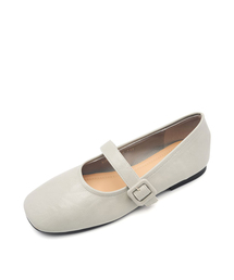 Crimp Buckle Maryjane Flat -US9025 (5color)