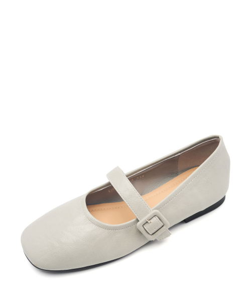 SPUR(シュプール)の「Crimp Buckle Maryjane Flat -US9025 (5color)(バレエシューズ・レディース・アイボリー/シルバー/グレー/ブラック/スカイブルー・23cm/22.5cm/24.5cm/23.5cm/24cm/25cm/25.5cm)」の8枚目の写真