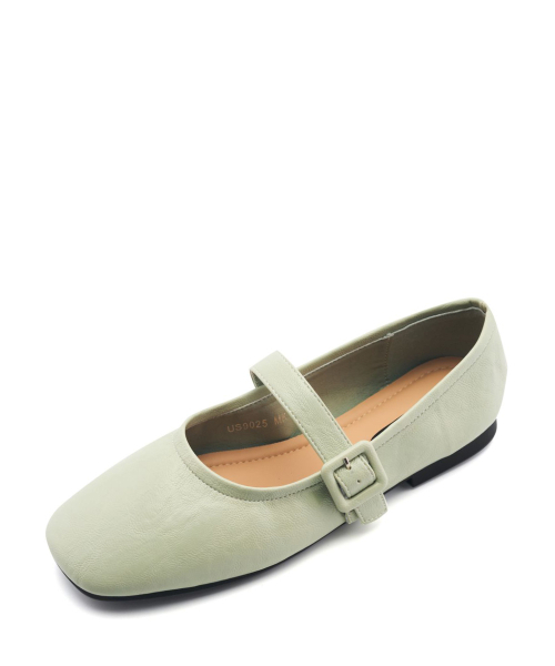 SPUR(シュプール)の「Crimp Buckle Maryjane Flat -US9025 (5color)(バレエシューズ・レディース・アイボリー/シルバー/グレー/ブラック/スカイブルー・23cm/22.5cm/24.5cm/23.5cm/24cm/25cm/25.5cm)」の7枚目の写真