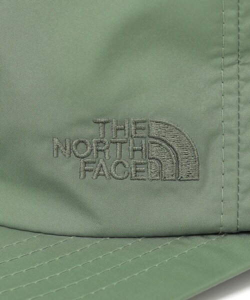 SHIPS any(シップス エニィ)の「THE NORTH FACE: ビート ウィンド キャップ <KIDS>(ハット・キッズ・ブラック/オリーブ・ONE SIZE)」の6枚目の写真