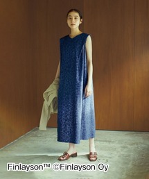 シロップ．（シロップ．）の「フィンレイソン　カットソーノースリーブワンピース〈カトヴェッサ〉（ワンピース）」