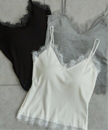 VENCEEXCHANGE | Vネックレースキャミブラトップ(タンクトップ)