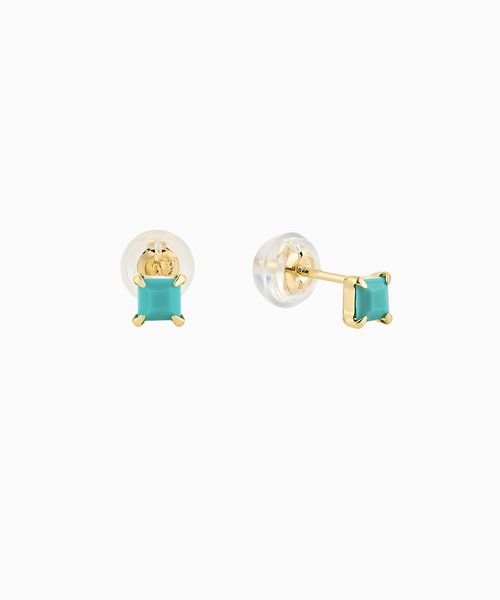 K10YG ターコイズ ピアス（ピアス（両耳用））｜festaria bijou SOPHIA