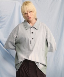MAISON SPECIAL | 《UNISEX》Sunburn Processing Prime-Over Short-sleeved Polo Shirt/サンバーンプロセシングプライムオーバーショートスリーブポロシャツ【MAISON SPECIAL/メゾンスペシャル】(ポロシャツ)