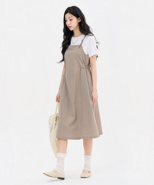 CHASECULT（チェイスカルト）の「レディースストレッチビスチェワンピース-FBRG6176C08（ワンピース・レディース・ブラウン・FRE）」の5枚目の写真