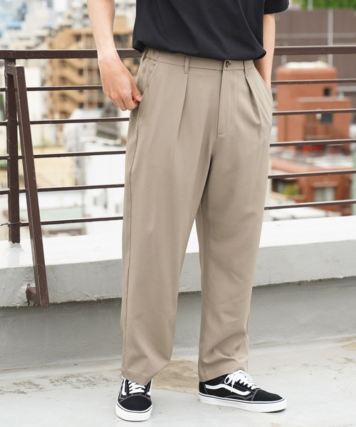 BAYFLOW(ベイフロー)の「OFF BEACHイージースラックス(スラックス・メンズ・ベージュ/チャコール・LARGE/MEDIUM)」の19枚目の写真