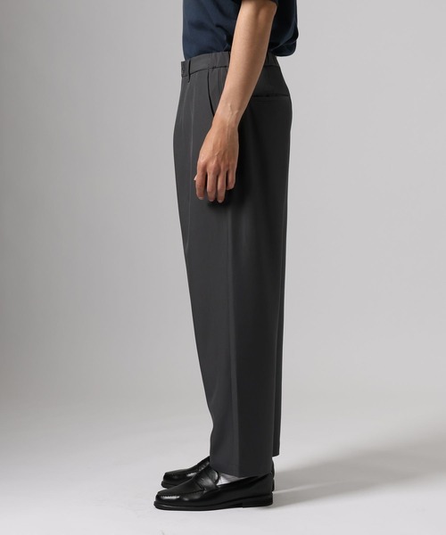 BAYFLOW(ベイフロー)の「OFF BEACHイージースラックス(スラックス・メンズ・ベージュ/チャコール・LARGE/MEDIUM)」の7枚目の写真