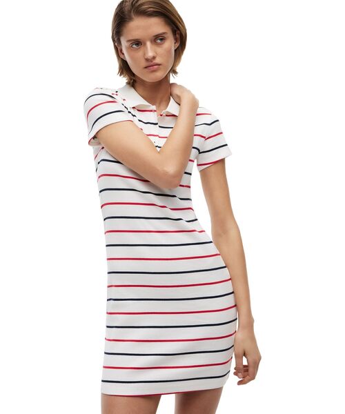 tommy jeans(トミー ジーンズ)の「リブボディコンシャスポロワンピース(ワンピース・レディース・ネイビー/マルチ・MEDIUM/SMALL/X-SMALL)」の12枚目の写真