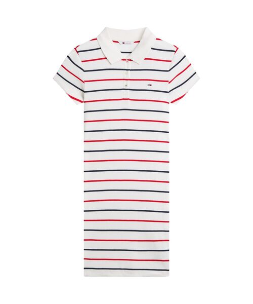 tommy jeans(トミー ジーンズ)の「リブボディコンシャスポロワンピース(ワンピース・レディース・ネイビー/マルチ・MEDIUM/SMALL/X-SMALL)」の9枚目の写真