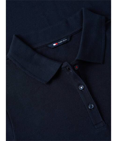 tommy jeans(トミー ジーンズ)の「リブボディコンシャスポロワンピース(ワンピース・レディース・ネイビー/マルチ・MEDIUM/SMALL/X-SMALL)」の3枚目の写真