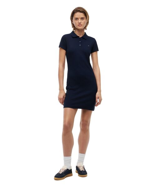 tommy jeans(トミー ジーンズ)の「リブボディコンシャスポロワンピース(ワンピース・レディース・ネイビー/マルチ・MEDIUM/SMALL/X-SMALL)」の13枚目の写真