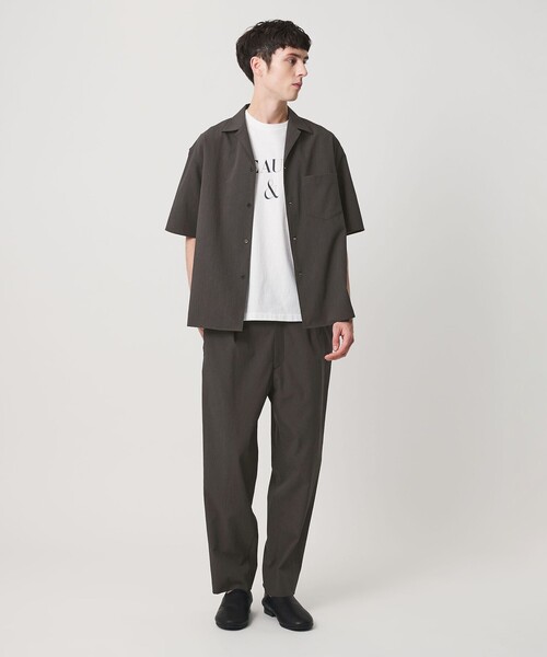 BEAUTY&YOUTH UNITED ARROWS(ビューティーアンドユースユナイテッドアローズ)の「KOMATSU PACK トロピカル 1P テーパード イージー パンツ NO.9 ストレッチ 吸水速乾 UVカット セットアップ対応(その他パンツ・メンズ・ダークグレー/ベージュ/ブラック・S/M/L/XL)」の14枚目の写真