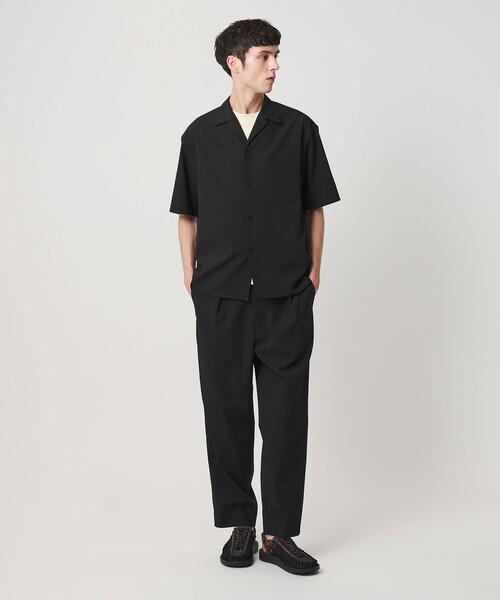 BEAUTY&YOUTH UNITED ARROWS(ビューティーアンドユースユナイテッドアローズ)の「KOMATSU PACK トロピカル 1P テーパード イージー パンツ NO.9 ストレッチ 吸水速乾 UVカット セットアップ対応(その他パンツ・メンズ・ダークグレー/ベージュ/ブラック・S/M/L/XL)」の4枚目の写真