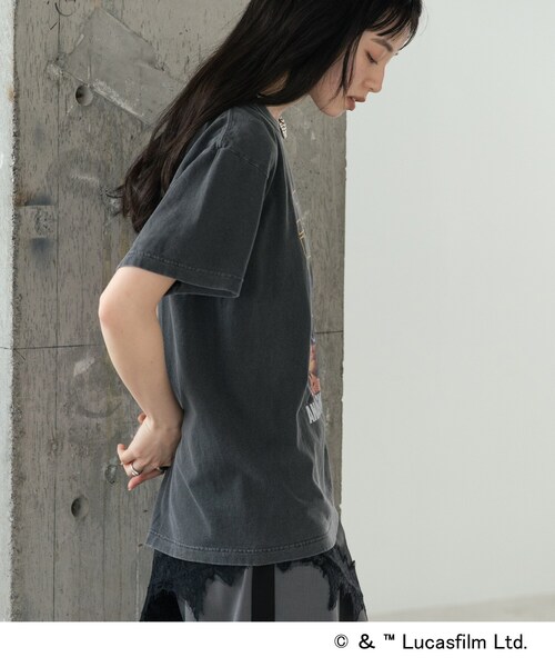 GALLEST(ギャレスト)の「【GOODROCKSPEED】ANAKIN SKYWALKER / Print T-Shirt(Tシャツ/カットソー・レディース・チャコールグレー・38)」の5枚目の写真