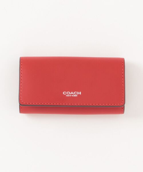COACH（コーチ）の「6 リング キー ケース ウィズ チェリー プリント